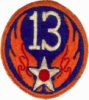 13th Airforce Arm Patch